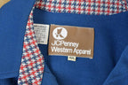 Vintage 1980s JC Penny Western Apparel Light Button Up Jacket