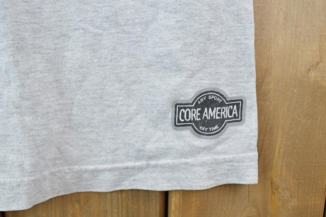 Vintage 1990s Football Crunch Core America Graphic T-Shirt