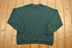 Vintage 1990s Morning Sun Floral Cats Crewneck