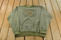 Vintage Y2K Prairie Mountain Alaska Crewneck Sweatshirt Mens 2XL / Travel Destination Tourist Sweater / Animal Bear Wildlife