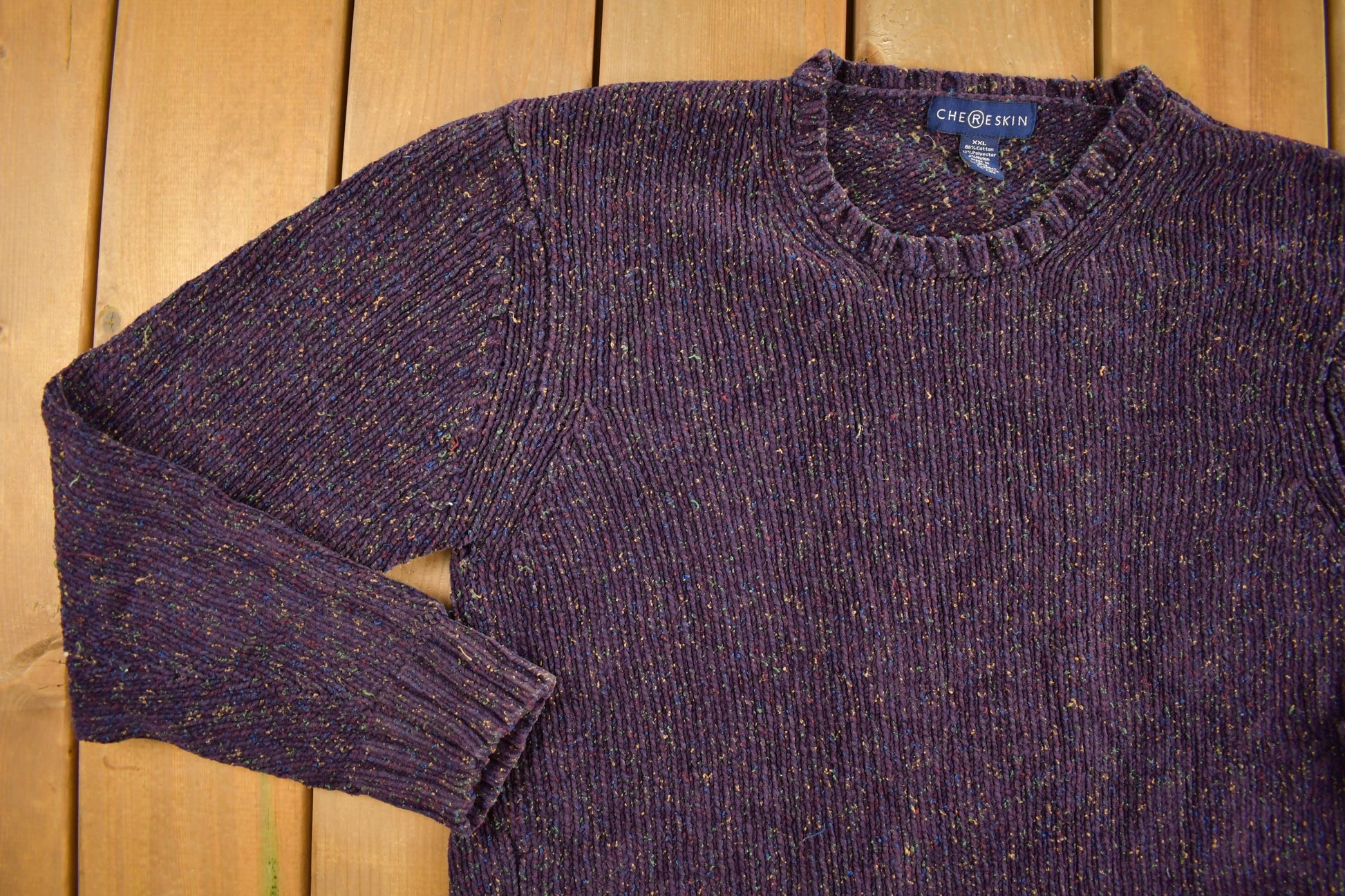 Vintage 1990s Chereskin Knitted Sweater