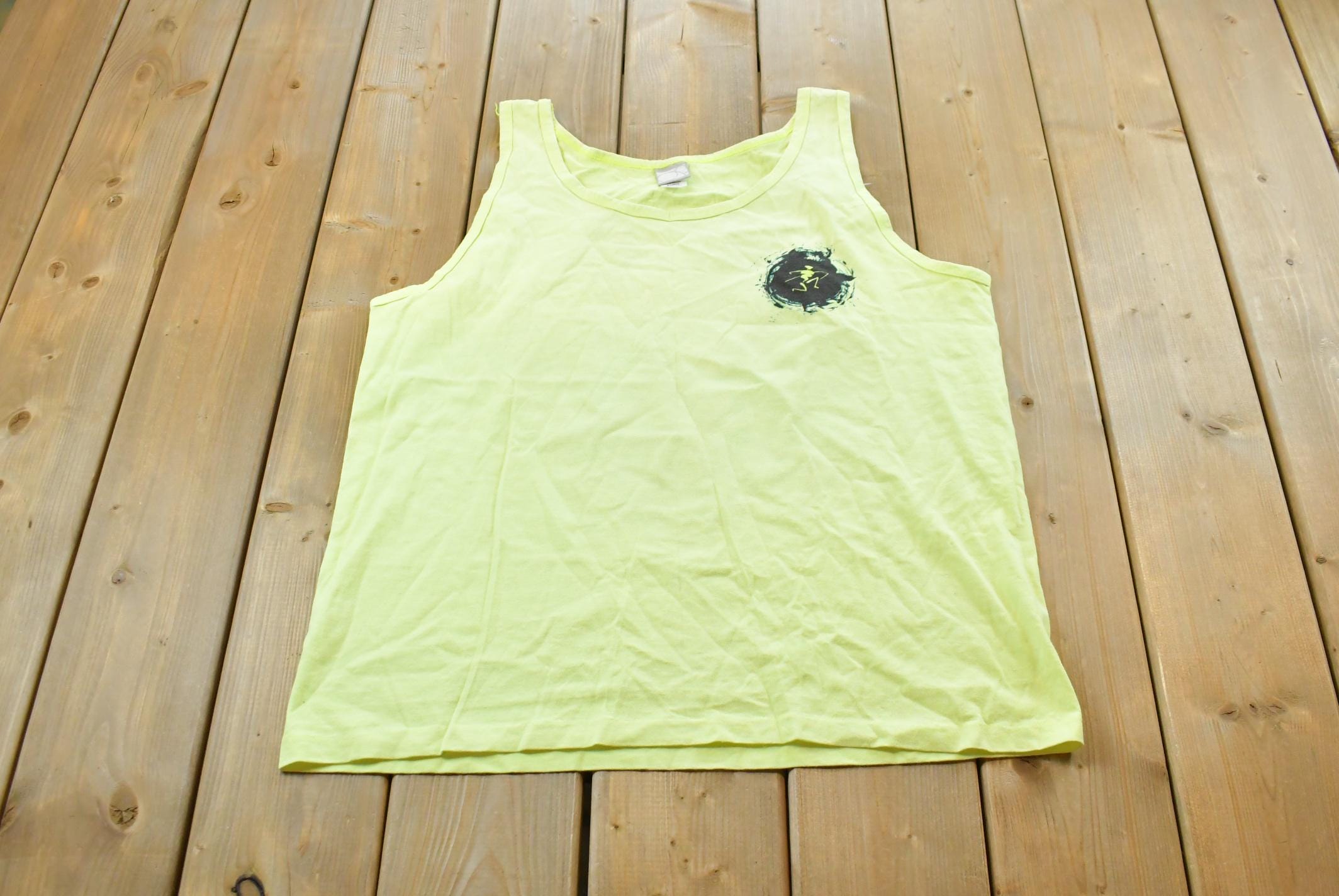 Vintage 1990s Ocean Pacific Graphic Tank Top Mens L