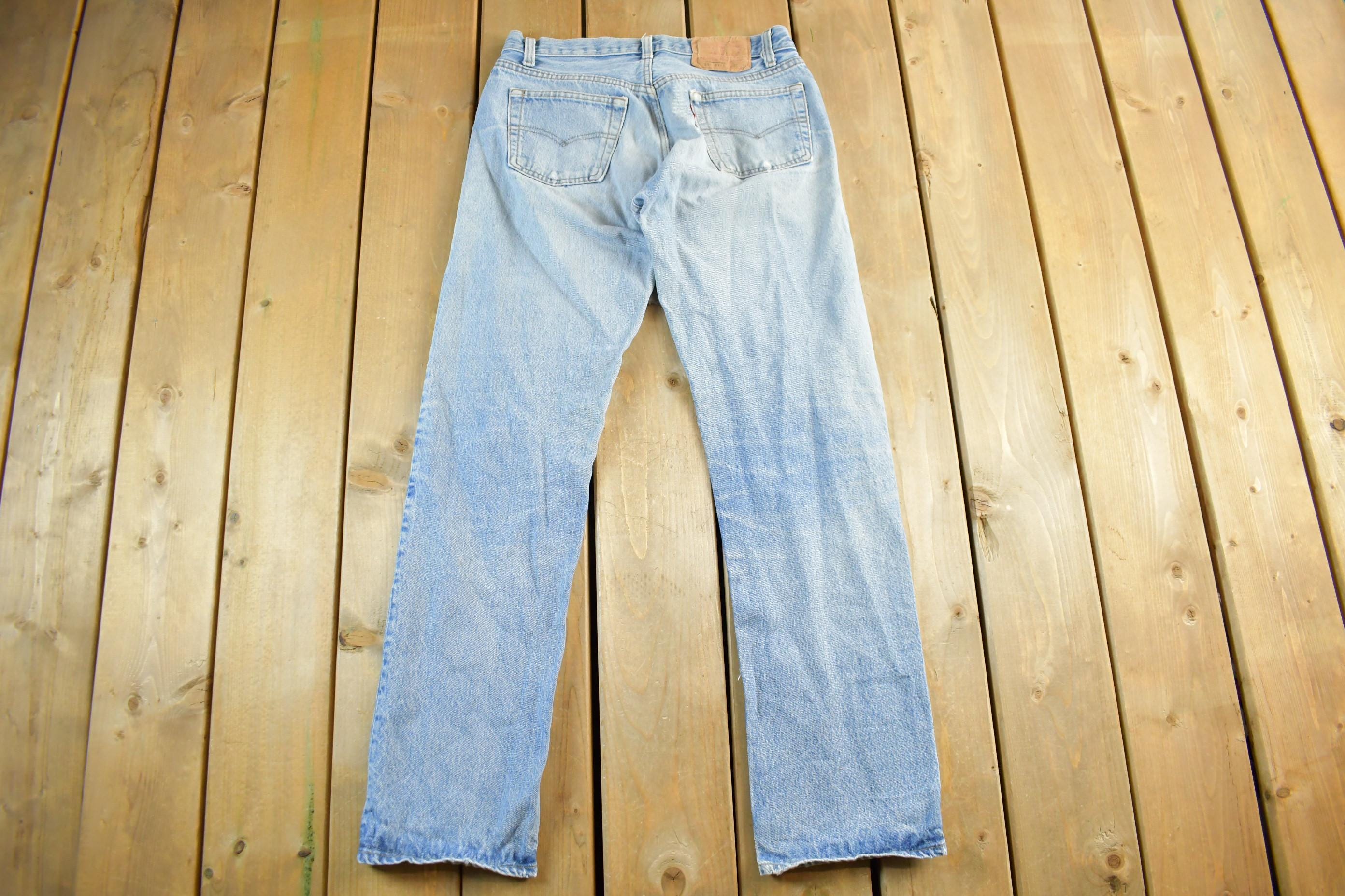 Vintage 1990s Levi's 501 Denim Jeans Men's 31 x 31.5