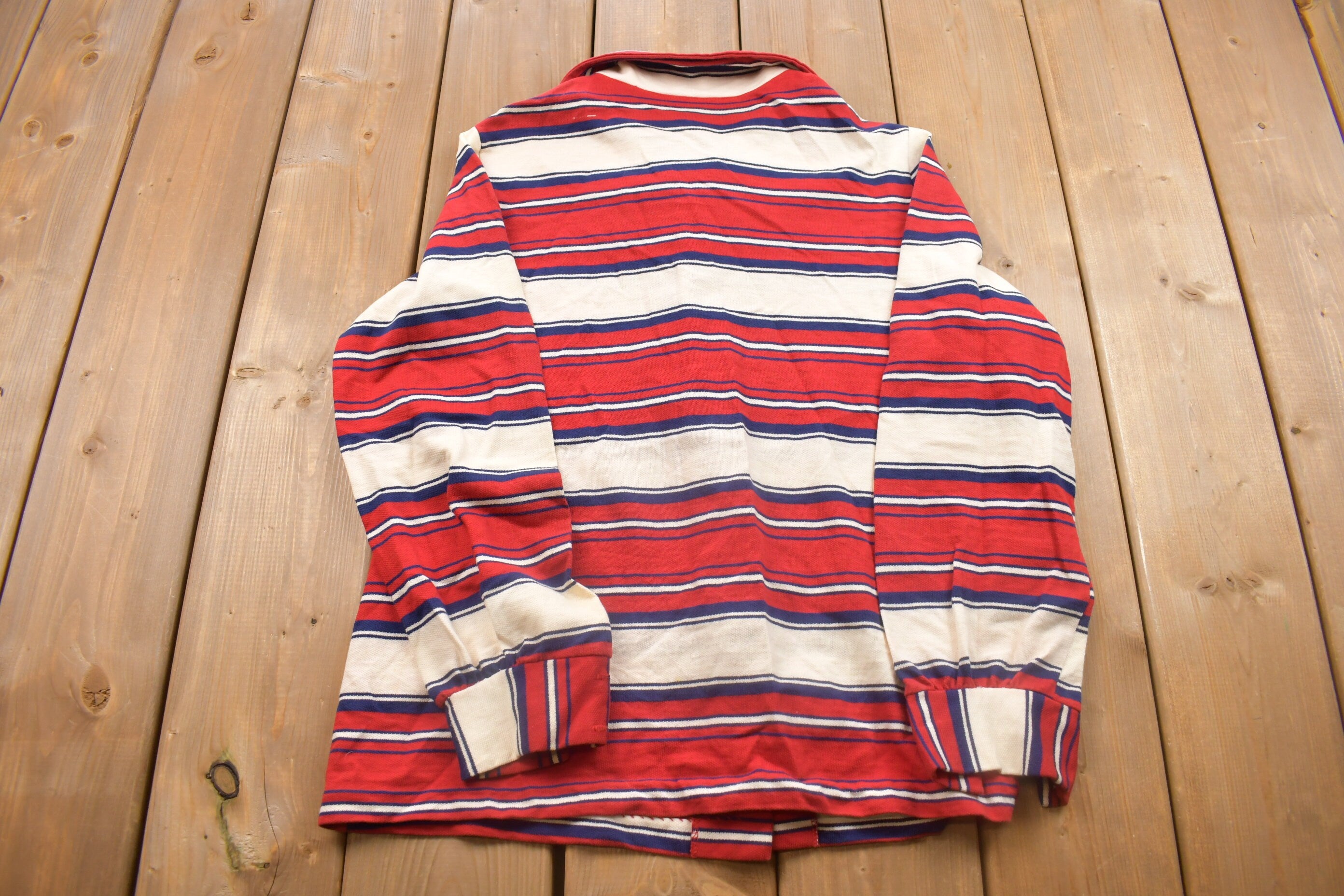 Vintage 1980s Queen Casuals Women's Button Up Shirt