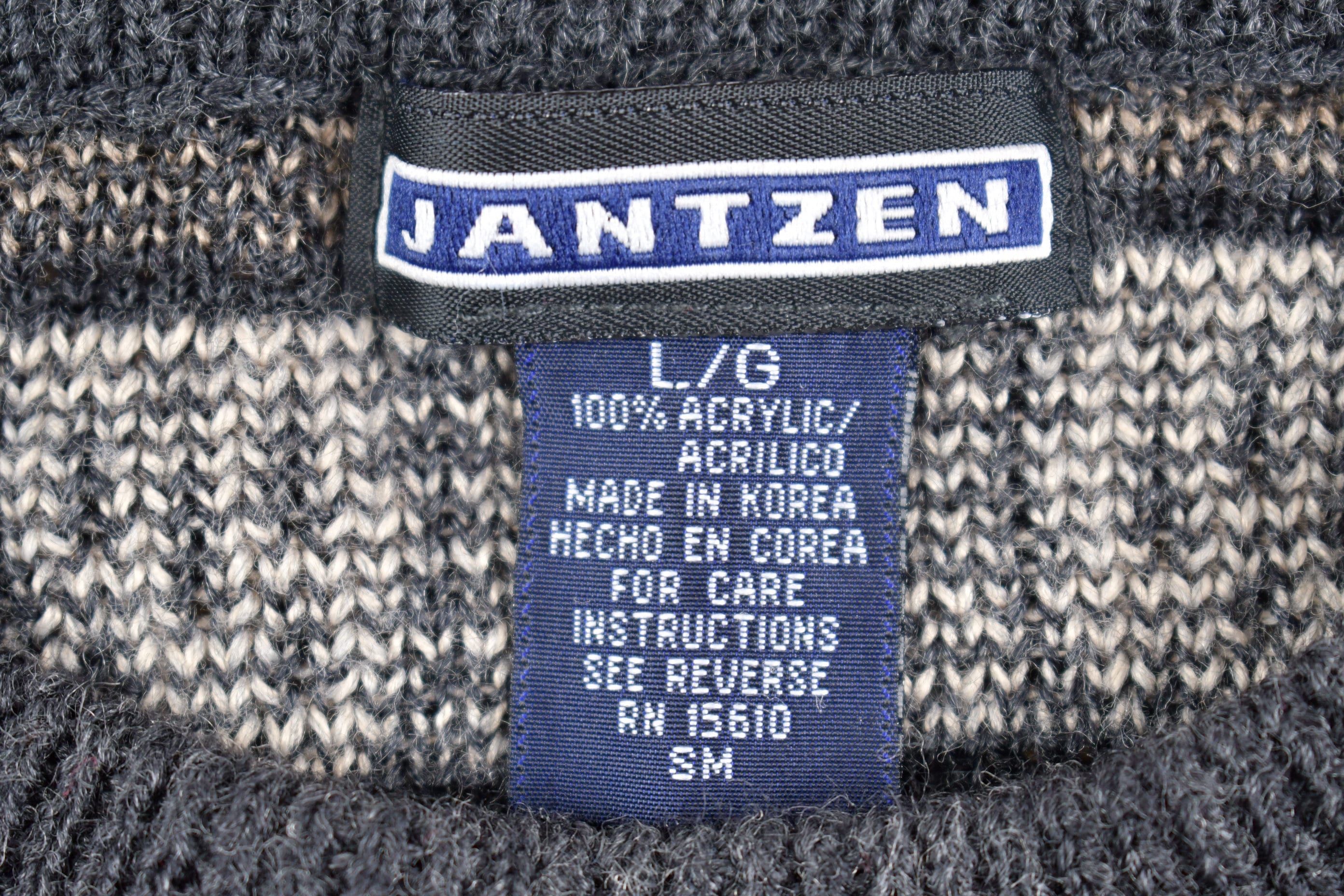 Vintage 1990s Jantzen Knitted Crewneck Sweater