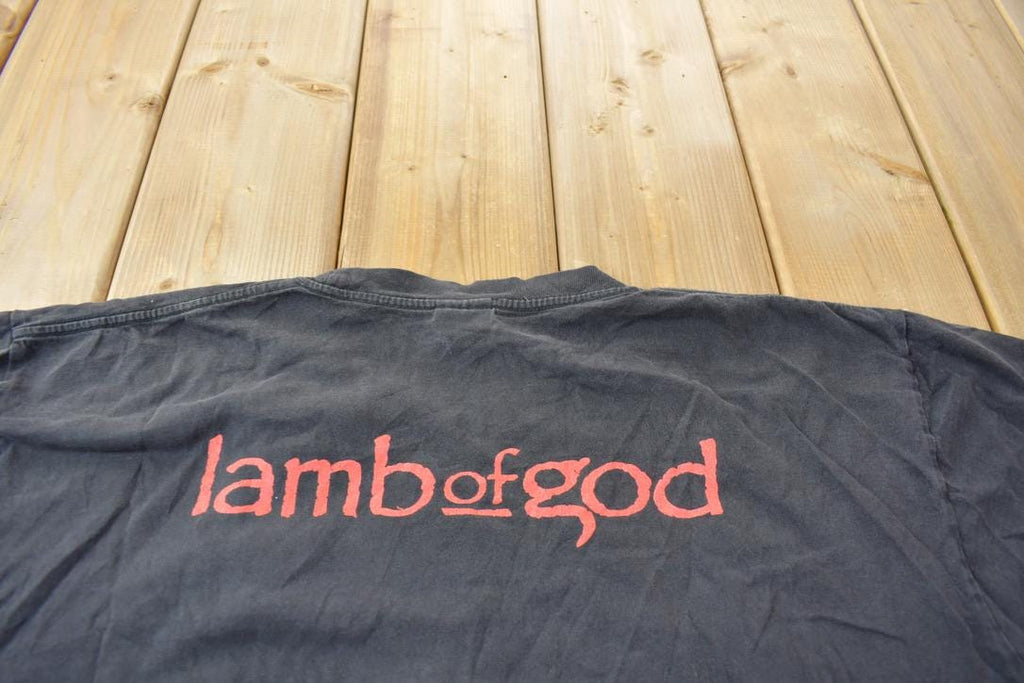 Vintage 1990s Lamb Of God Rock Band Tee