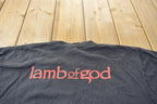 Vintage 1990s Lamb Of God Rock Band Tee
