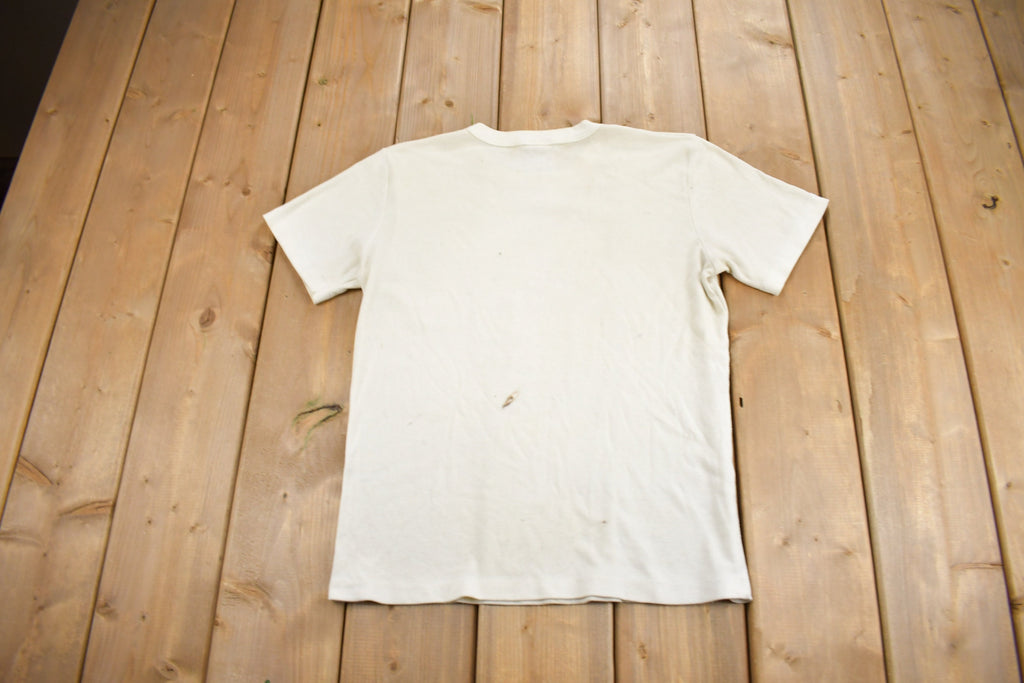 Vintage 1980s Mount Gay Eclipse Barbados Rum Graphic T Shirt
