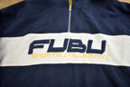Vintage 1990s FUBU Embroidered Fleece Sweater