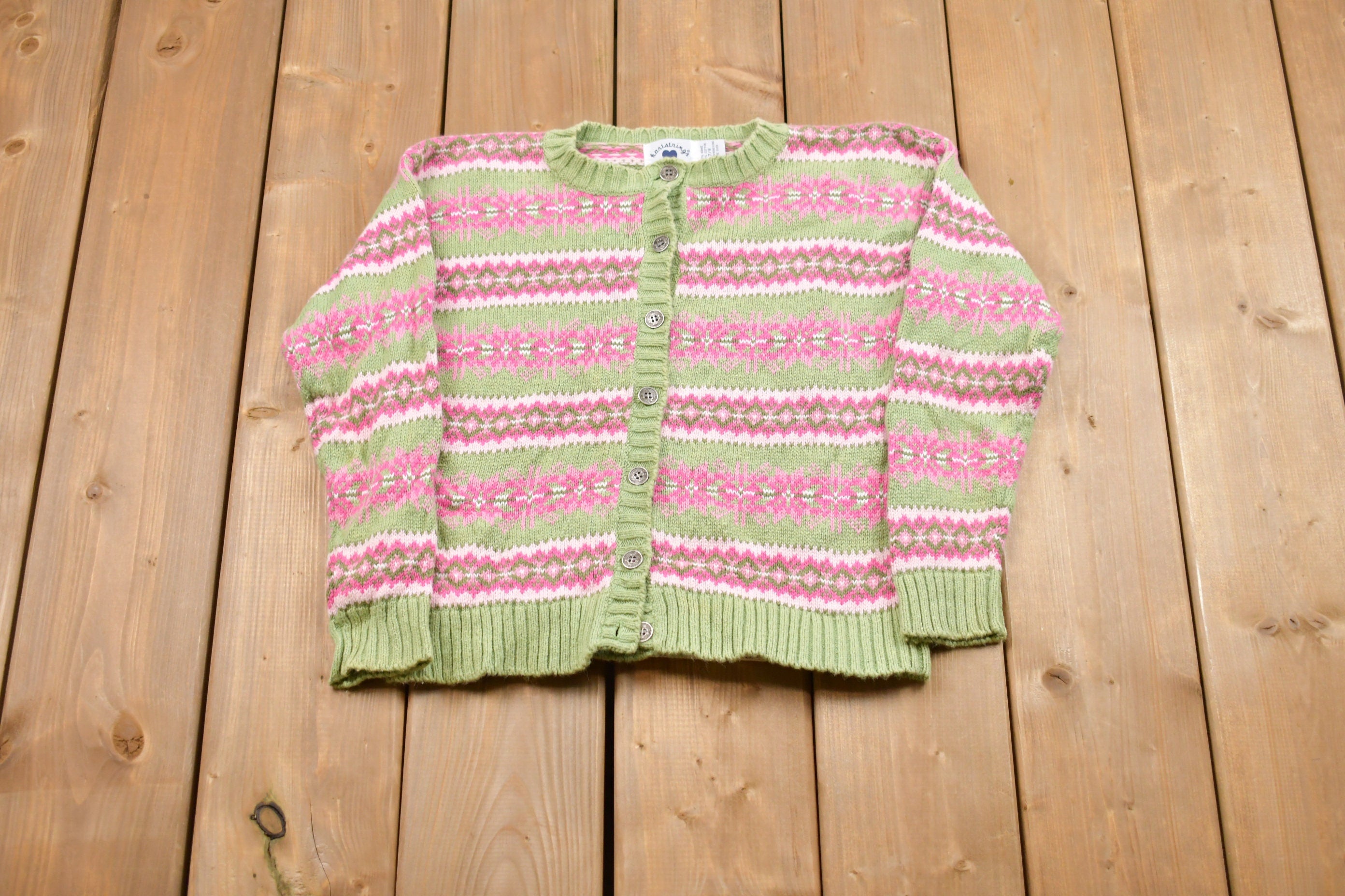 Vintage Cute Women's Knitted Sweater