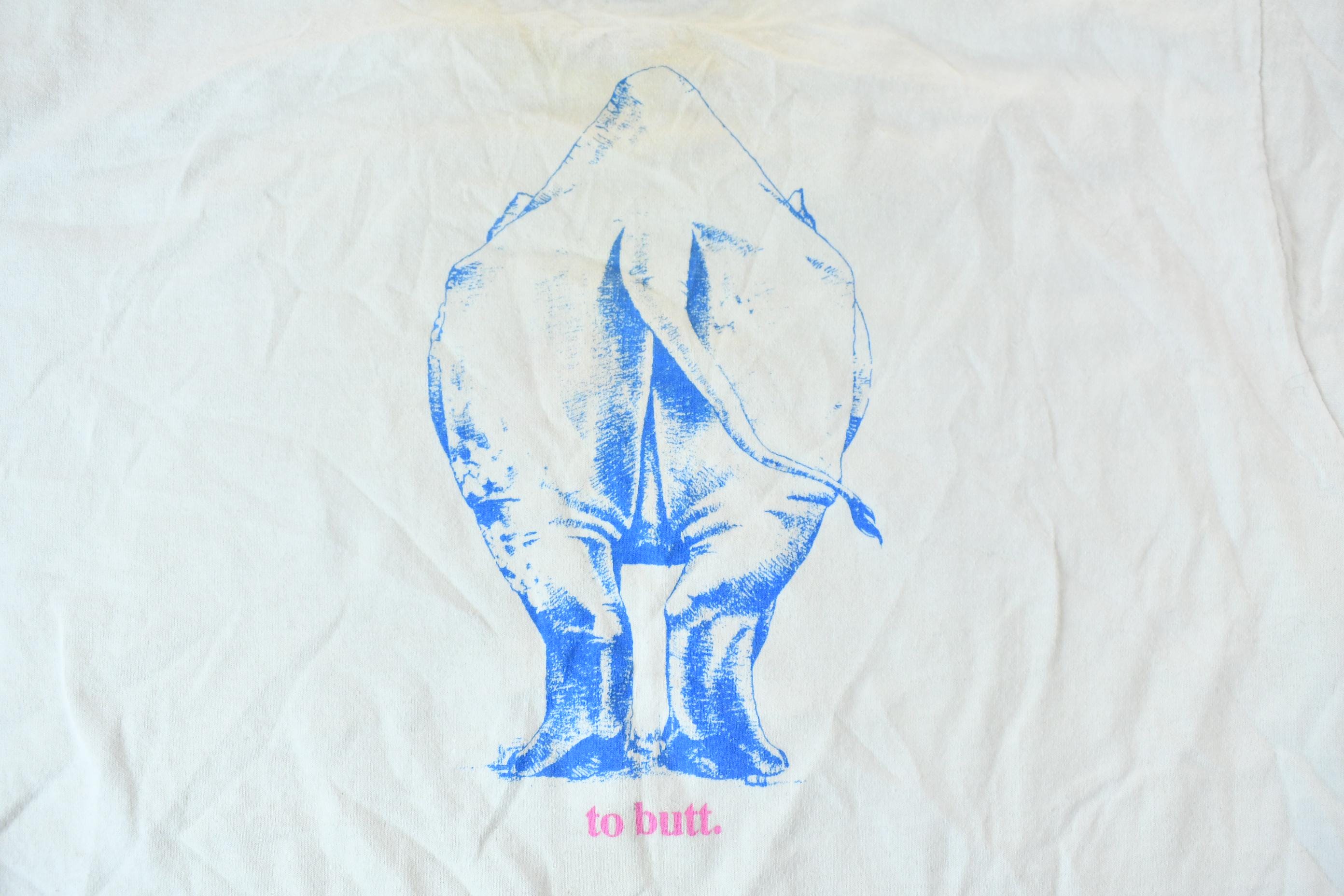 Vintage 1990s Zebco Rhino Fishing Rod Single Stitch Graphic Rhino T-Shirt