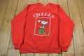 Vintage 1990s Christmas Cheers Crewneck Sweater
