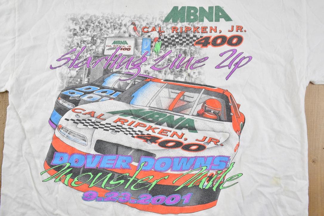 Vintage 2001 NASCAR Racing T-Shirt