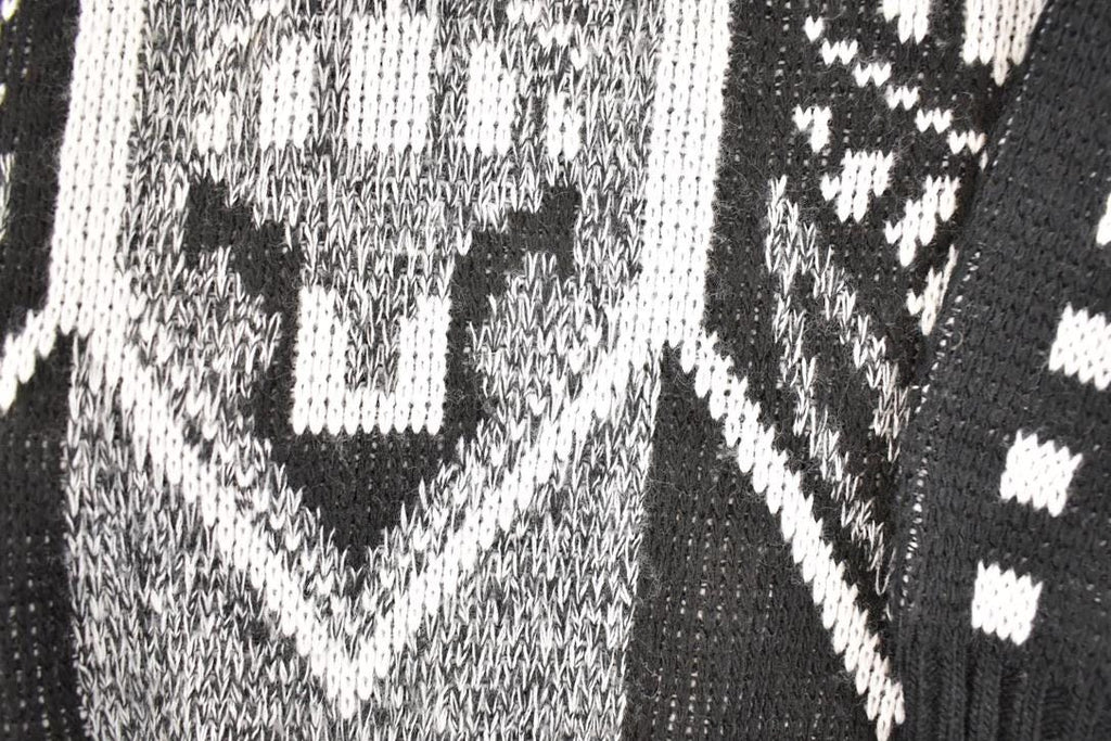 Vintage 1990s Vancourt Abstract Knit Crewneck Sweater Men's L