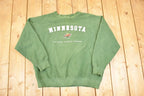 Vintage 1990s Minnesota Wild Embroidered NHL Hockey Crewneck Sweatshirt Mens XL