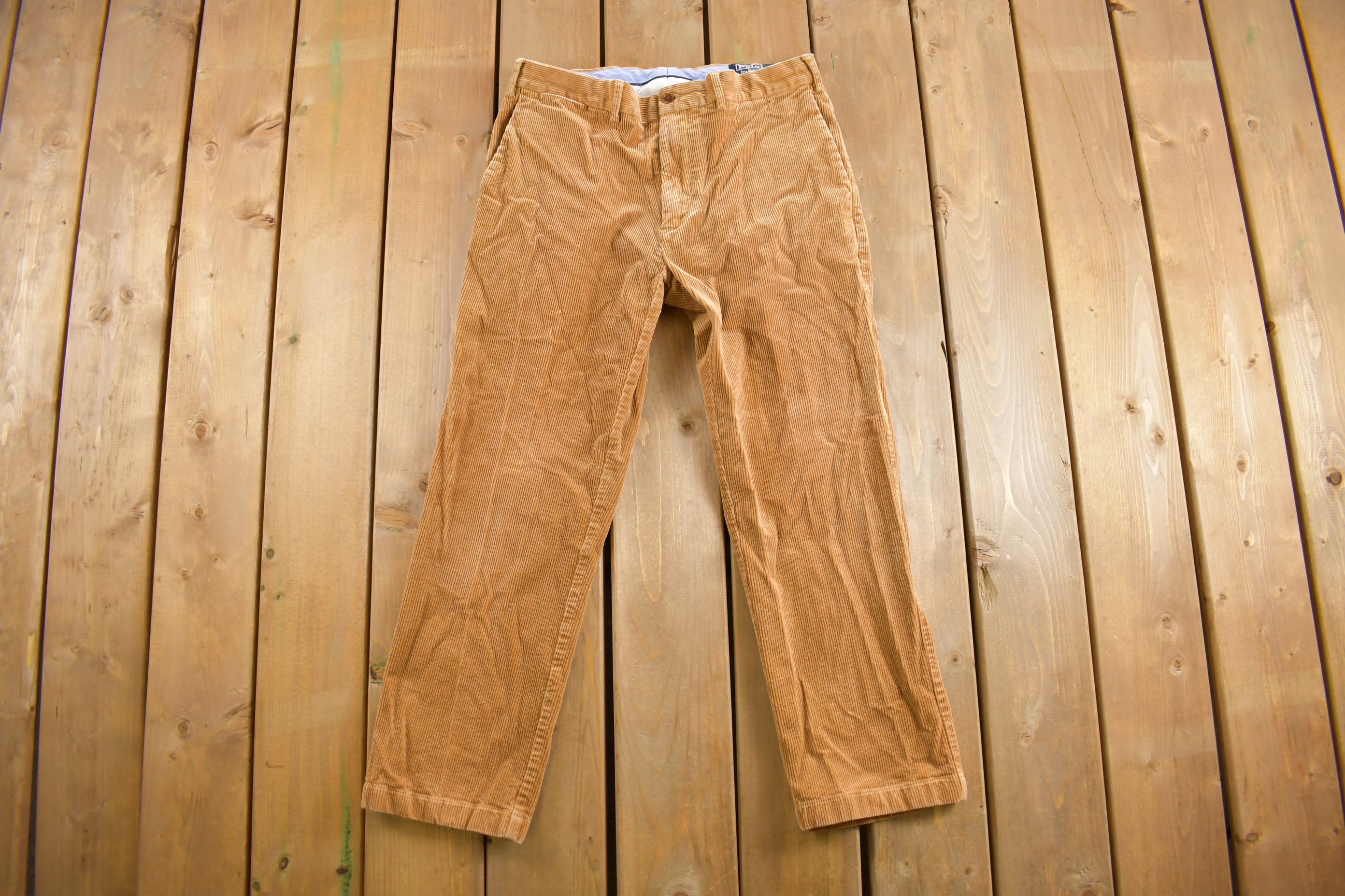 Vintage 1990's Polo Ralph Lauren Corduroy Trousers 31 x 27