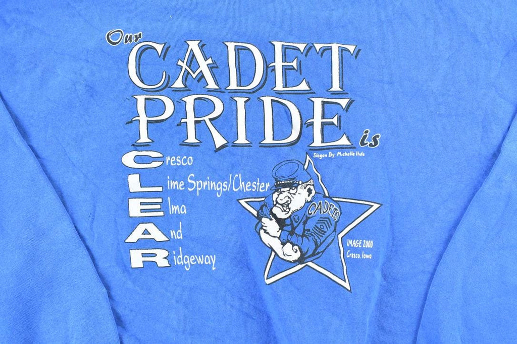 Vintage 1990s Cadet Pride Souvenir Crewneck Sweatshirt