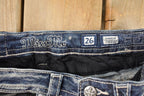 Vintage Deadstock Y2K Miss Me Bedazzled Low Rise Jeans Women's Size 26x31