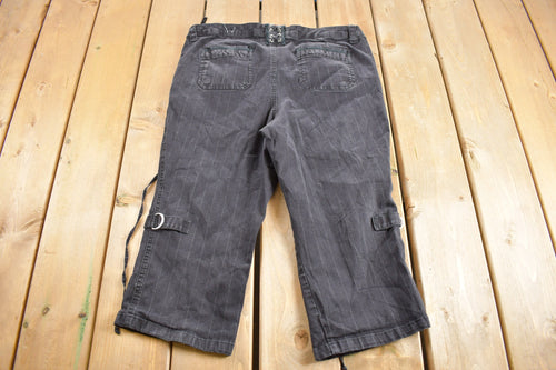 Vintage Y2K Tripp NYC Bondage Shorts Size 36 / Cargo Shorts / Goth Shorts / Emo Core