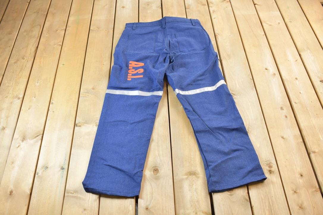 Vintage 1980s Proban FR-7A Fire Proof Work Pants Size 32 X 30