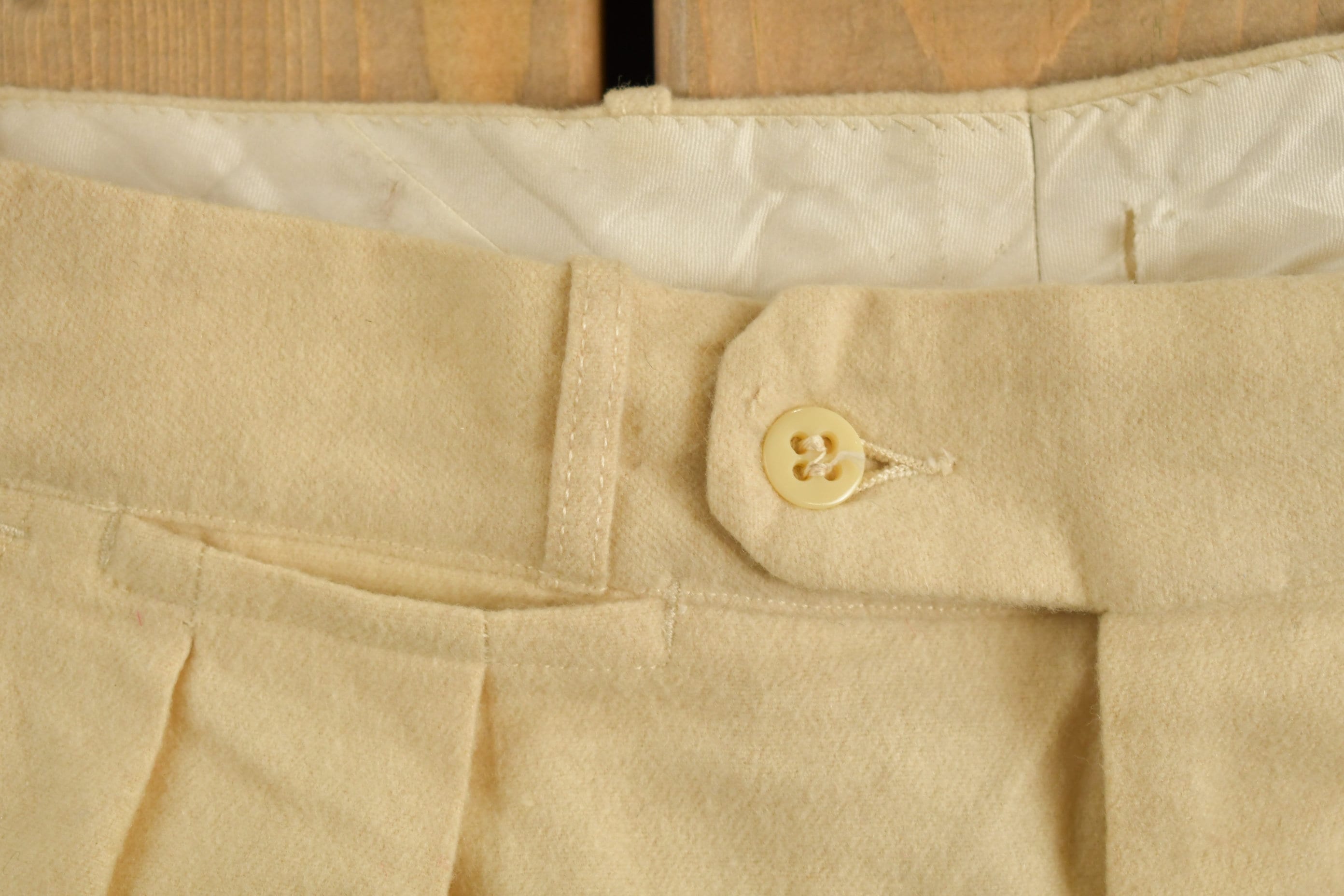 Vintage 1970's Pleated Pants 28 x 30