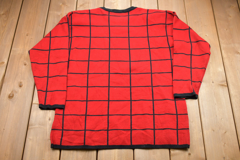 Vintage 1990s Karen Lessly Knitted Sweater