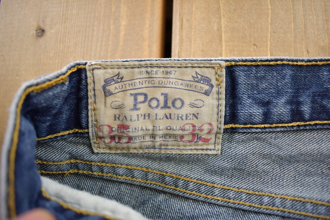 Vintage 2000s Ralph Lauren Polo Denim Jeans Size 35x32