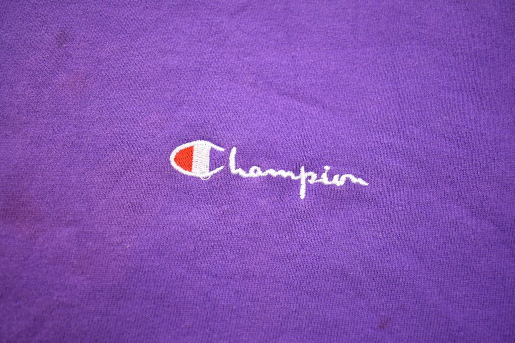 Vintage 1980s Purple Champion Crewneck
