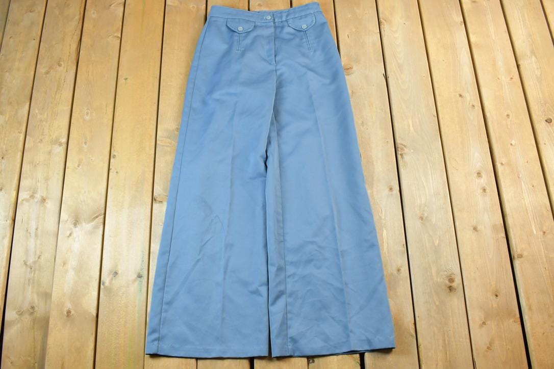 Vintage 1960s Bell Bottom Pants  Made in USA  Hippie American Vintage  Workwear  Streetwear  Vintage Pants