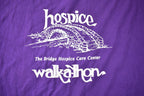 Vintage 1990s Hospice Walkathon Souvenir Single Stitch T Shirt Made In USA Size XL