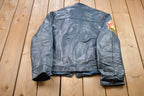 Vintage 1980s Avon Sportswear Leather Varsity Jacket