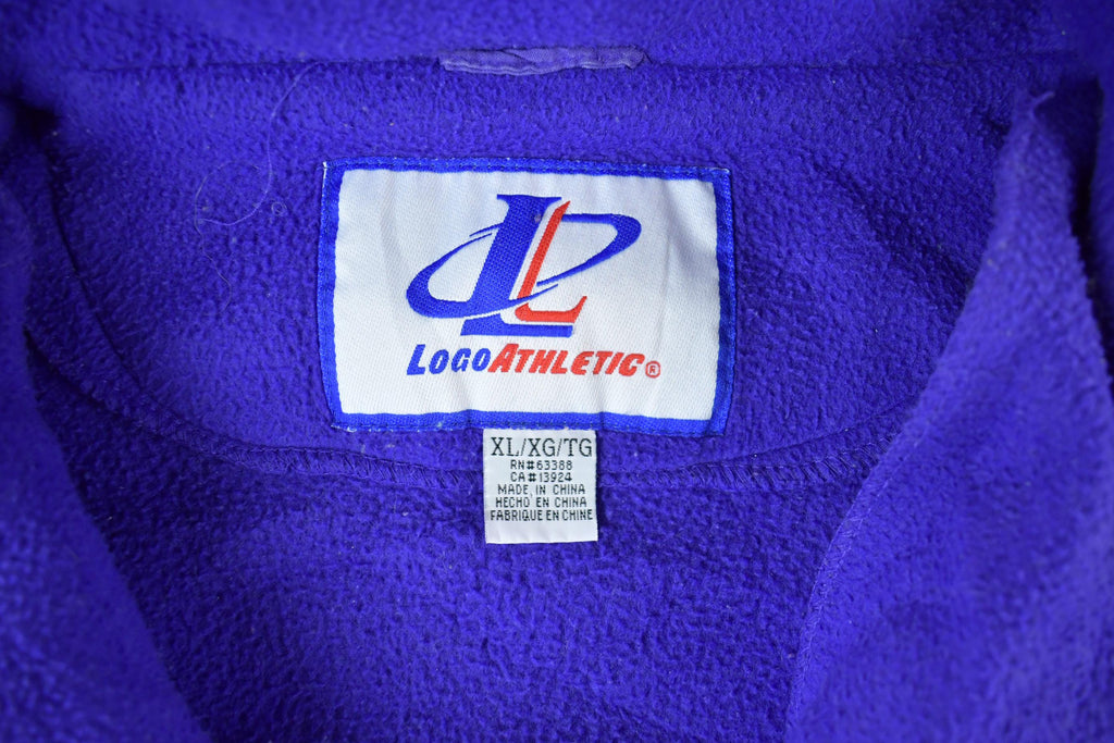 Vintage 1990s Minnesota Vikings Fleece Quarter Zip NFL Sweater Mens XL