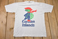 Vintage 1980s Cayman Islands Graphic T Shirt Single Stitch