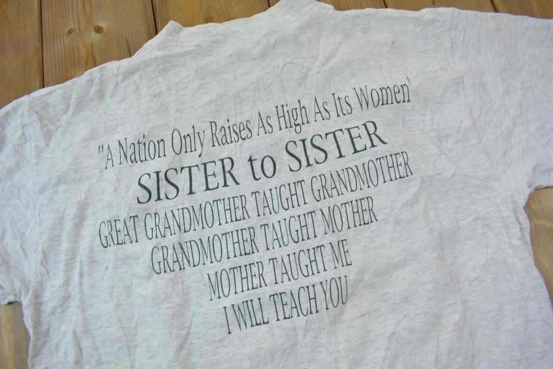 Vintage 1997 Million Woman March Graphic T Shirt