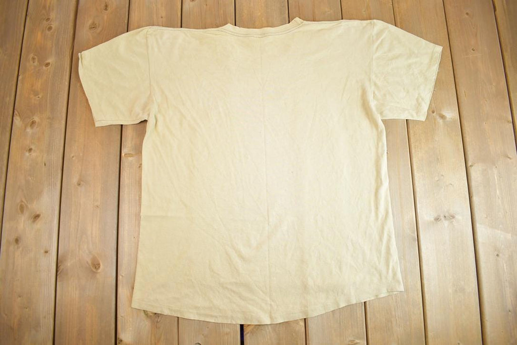 Vintage 1990s The Great Outdoors Pheasant Graphic T Shirt Made In USA Single Stitch