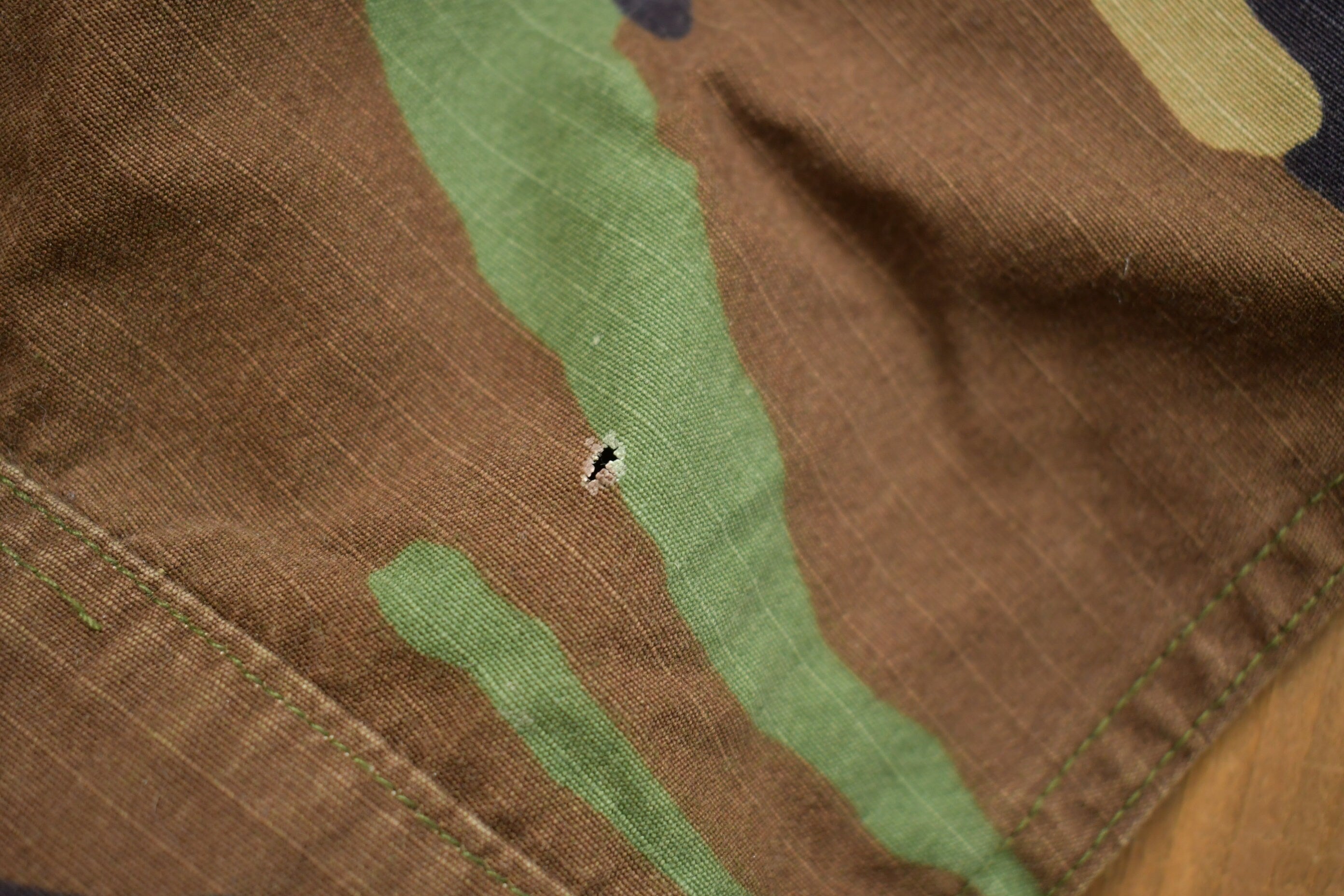 Vintage Military Button Up Shirt