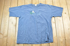 Vintage 1990s Desert Heat Devils Tower Wyoming Embroidered Souvenir T-Shirt