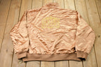 Vintage 1990s Golden Nugget Mirage Las Vegas Satin Reversible Jacket