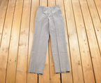Vintage 1980s Reed St. James Grey Trousers Size