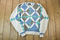 Vintage 1990s Alexander Julian Knit Crewneck Sweater