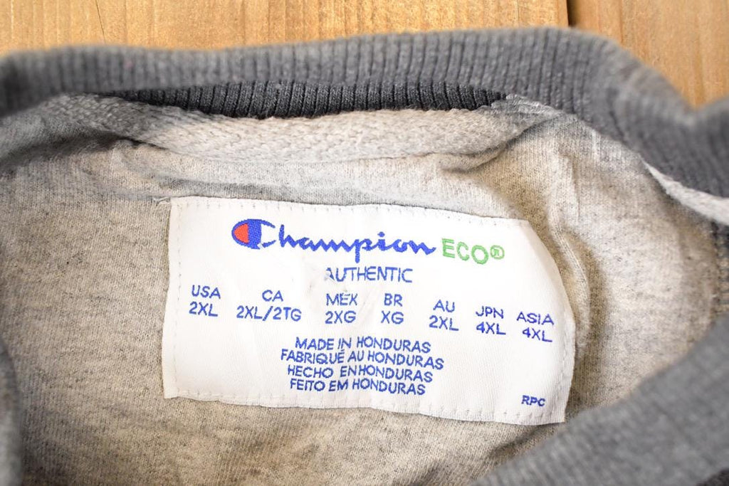 Vintage Y2K Champion Eco Logo Crewneck Sweatshirt Mens XL