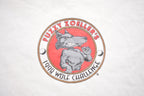 Vintage 1998 Russell Athletic Fuzzy Zoeller Wolf Challenge Wolf Theme Graphic T-Shirt