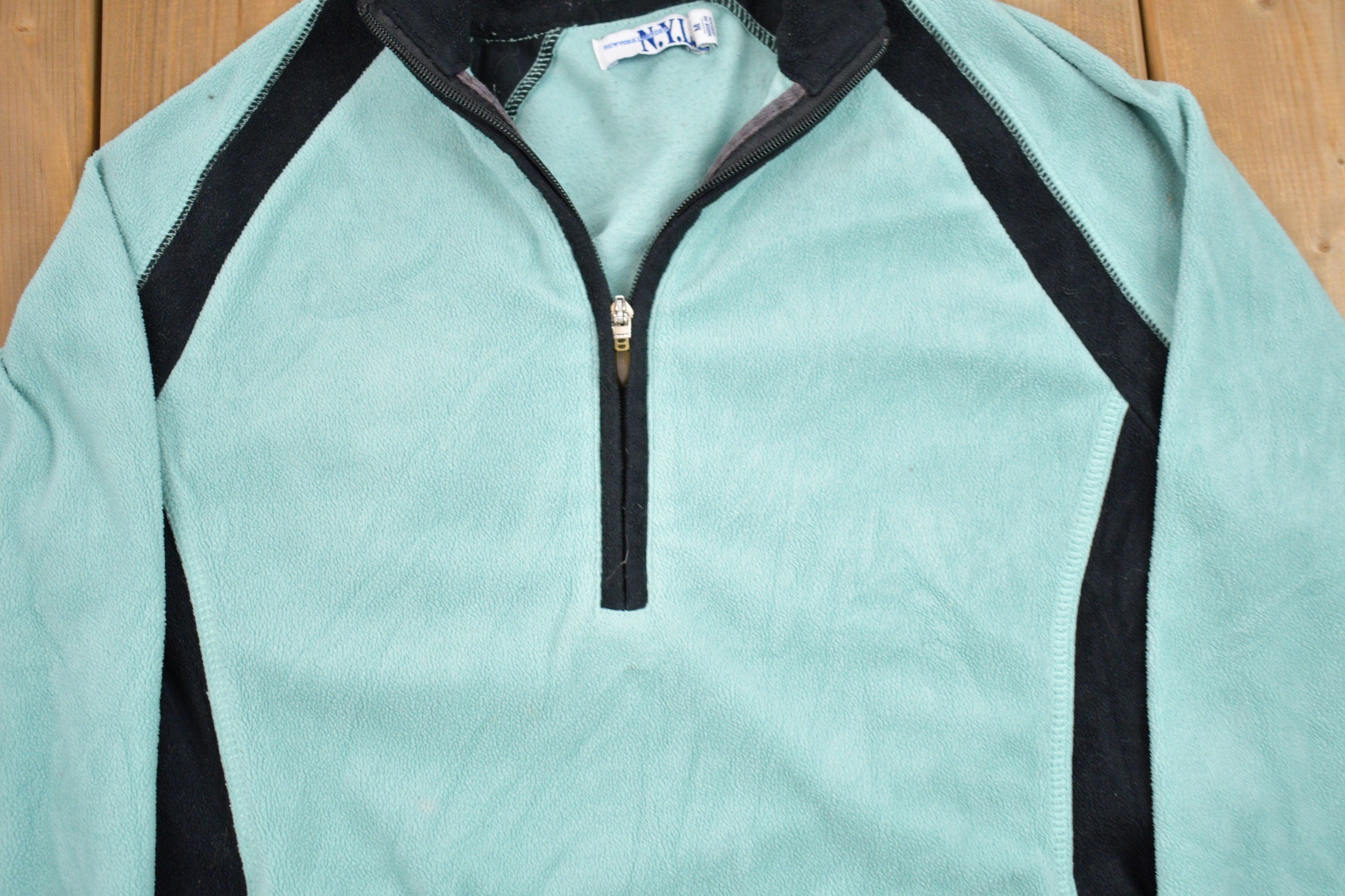 Vintage 1990s Half Zip Fleece Sweater
