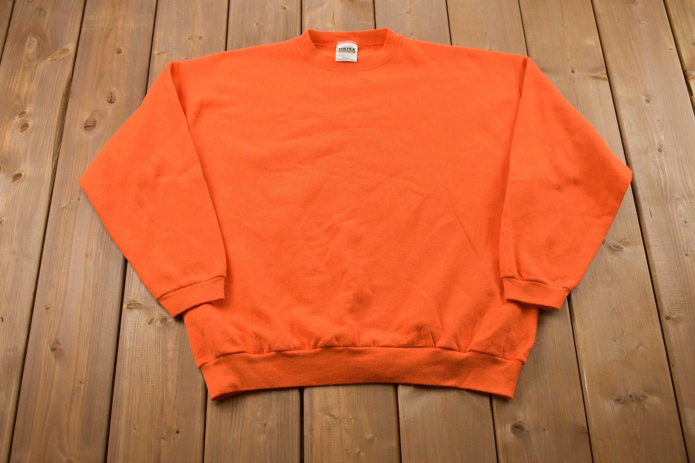 Vintage 1990s Made In USA Blank Crewneck Sweatshirt