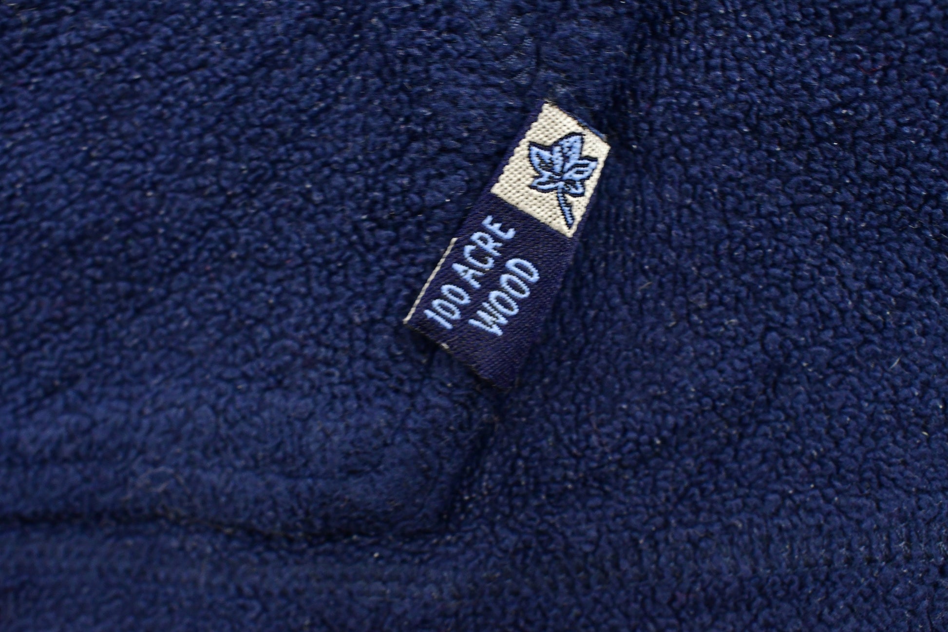 Vintage 1990s 100 Acre Wood Winnie The Pooh Disney Fleece Hoodie