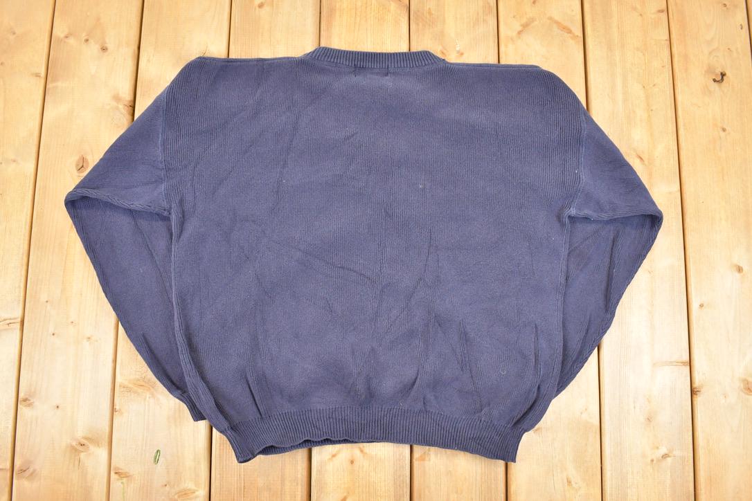 Vintage 1990s Eddie Bauer Knit Crewneck Sweater Men's M
