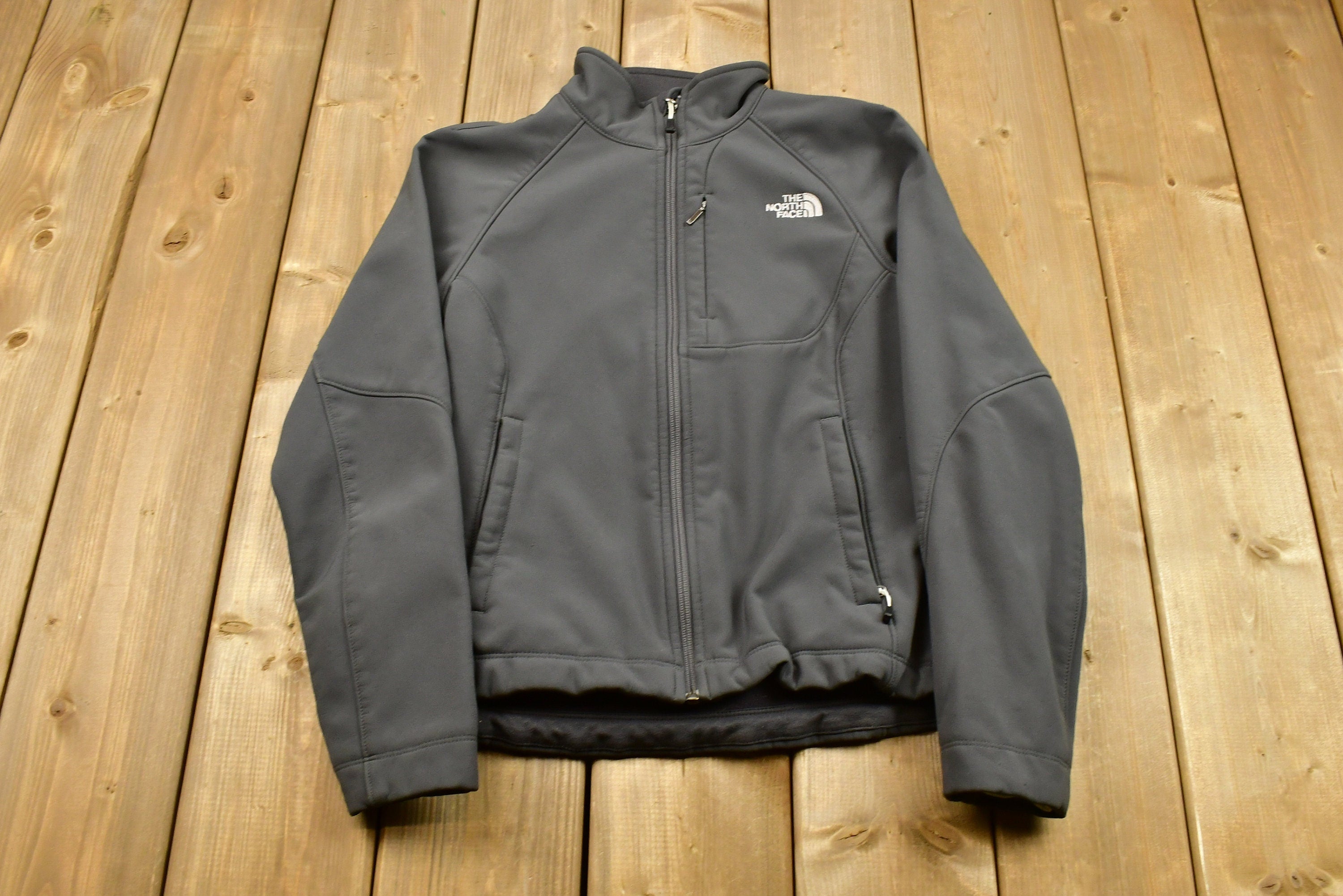 Vintage 1990s The North Face Fleece Lined Jacket  Outerwear  TNF  Winter Fleece  Ski  Snowboard  Full Zip Streetwear  90s