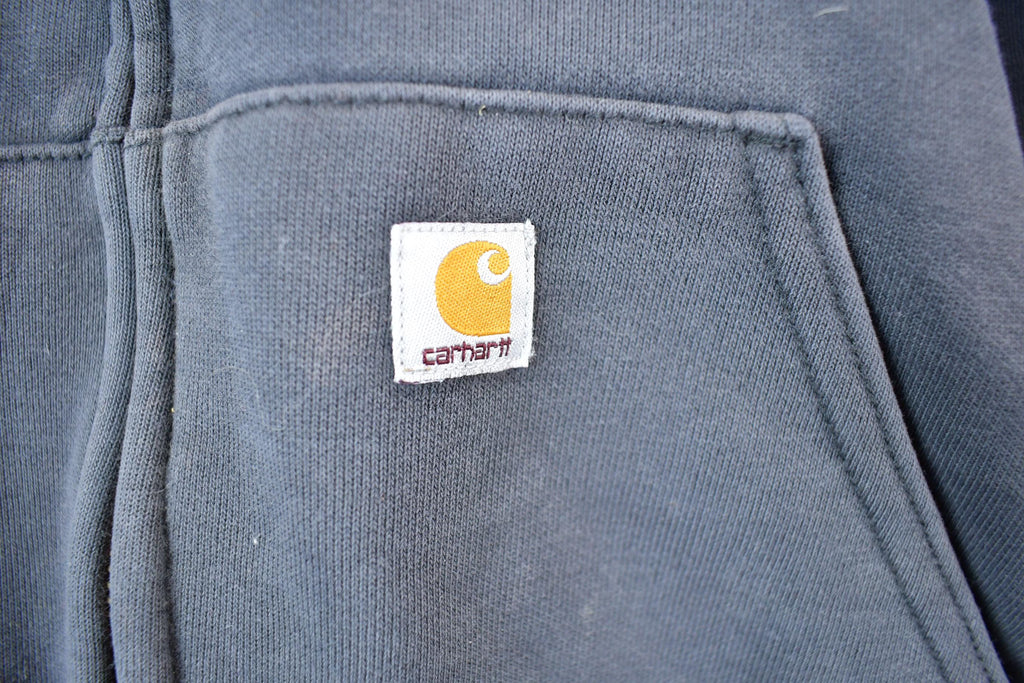 Vintage Distressed Carhartt Full Zip Hoodie Sweatshirt