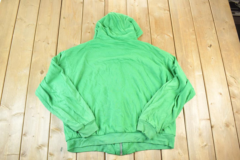 Vintage 1980s Pioneer Hi Bred Hoodie Full Zip Sweatshirt Mens XL