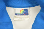 Vintage 1990s Speedo Full Zip Sweater Striped Jacket